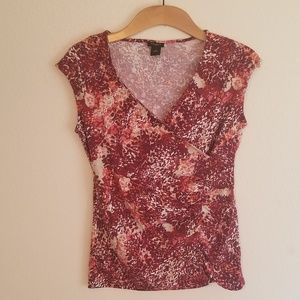 NWOT* Ann Taylor Floral Top *